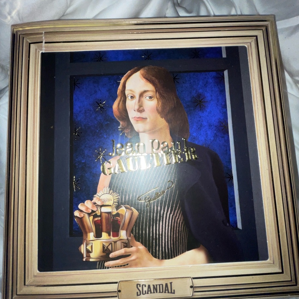 Jean Paul Gaultier Scandal Box with body spray and vial